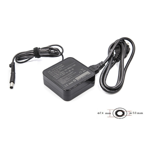 Блок живлення для ноутбуків PowerPlant DELL 220V, 19.5V 90W 4.62A (7.4*5.0) настінне кріплення