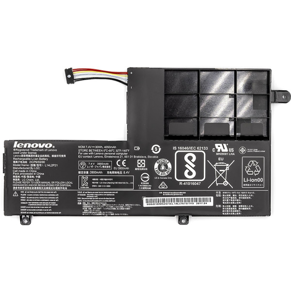 Аккумулятор для ноутбуков LENOVO Ideapad 300S (L14M2P21) 7.4V 30Wh (original)