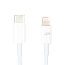 Кабель USB Type-C — Lightning, 12 Вт, 1 м