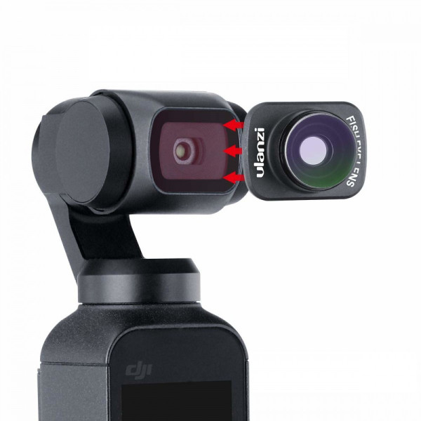 Линза рыбий глаз Ulanzi для OSMO Pocket 2 / Pocket (OP-8)