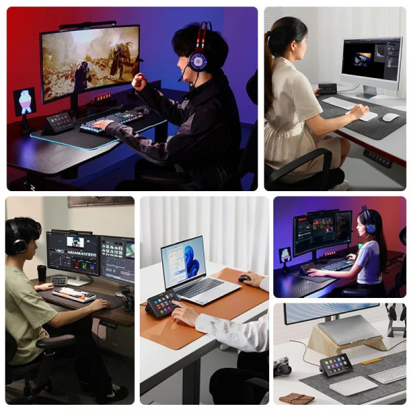 Контроллер для стрима визуальная клавиатура Stream Deck Ulanzi D200⁠