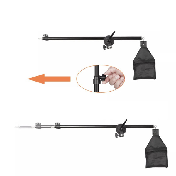 Журавль горизонтальная штанга на стойку 138см AC Prof A9101