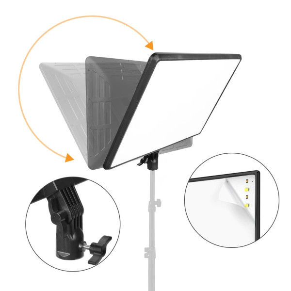 Панель світлодіодна постійне світло 18" 700LED 83Вт 3000-6000К AC Prof A118