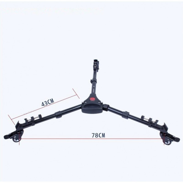 Колёса для штатива или стойки Yunteng YT-900 Tripod Dolly
