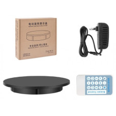 Предметный стол поворотный 42см пульт черный Puluz DCA1271B 