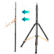 Стойка штатив профессиональная карбоновая 252см 3/8 1/4 Beike QZSD SL285C