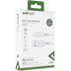 Кабель ACEFAST C3-01 USB to iP 2.4A, 1.2m, TPE, TPE connectors, White