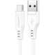 Кабель ACEFAST C3-04 USB до Type-C 3A, 1,2 м, TPE, TPE-конектори, білий