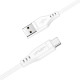 Кабель ACEFAST C3-04 USB до Type-C 3A, 1,2 м, TPE, TPE-конектори, білий