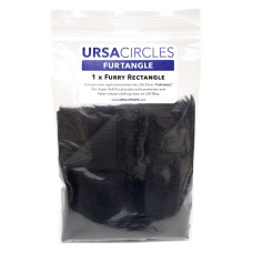 Меховое полотно для ветрозащиты микрофона URSA Straps FurTangle 30×15 см, черное (U-FURTANG-BLK)