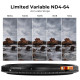 Світлофільтр K&F Concept 72mm Variable ND4-64+CPL Nano-X 2-6 Stop (KF01.1916)