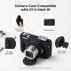 Силіконовий захисний чохол K&F Concept для Canon G7 X Mark III — із захисним склом для екрана, протиударний, чорний (KF31.228)