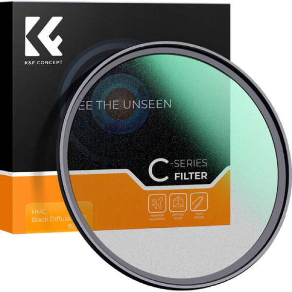 Светофильтр K&F Concept 55мм C-Series Black Diffusion 1/8 (KF01.2254)