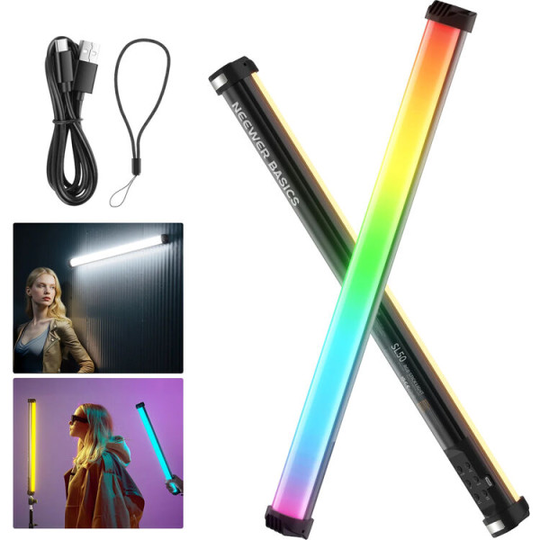 Світлодіодний RGB LED жезл NEEWER BASICS SL50 LED 50 Вт