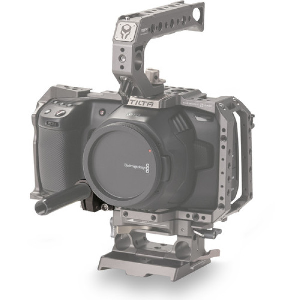 Аксессуар Tilta 15mm Bottom Single Rod Holder for BMPCC 4K Full or Half Cage (TA-BSRA-15-G)