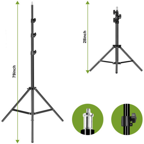 Постоянный LED видеосвет GVM P80S 80W (5600К) NEW