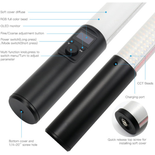 DigitalFoto Solution Limited Chameleon Mini RGB LED Tube Light