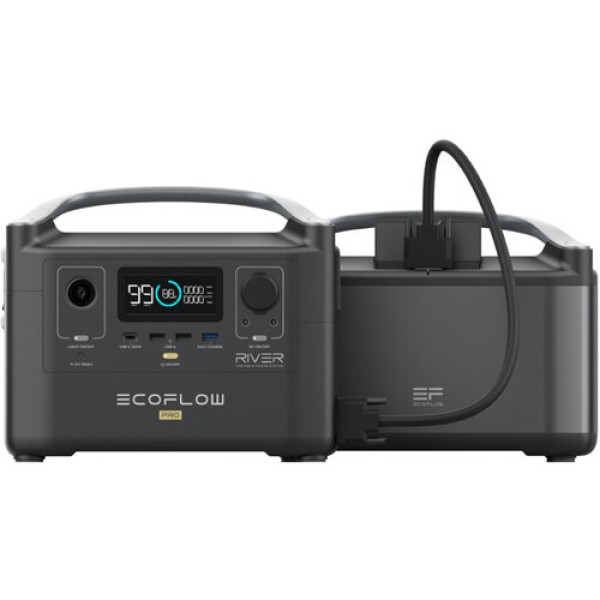 Додаткова батарея EcoFlow RIVER Pro (EFRIVER600PRO-EB-UE)