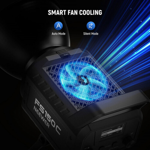 Світлодіодне відеосвітло Neewer FS150C 130W RGB LED Video Light для фото- та відеоконтенту (FS150C)