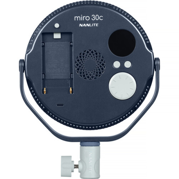 Nanlite miro 30c RGB Round LED панель (Midnight Blue)