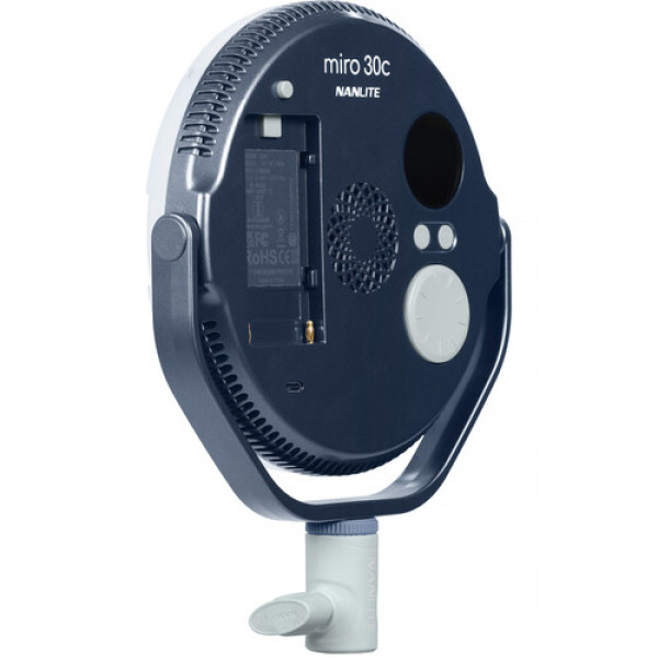 Nanlite miro 30c RGB Round LED панель (Midnight Blue)