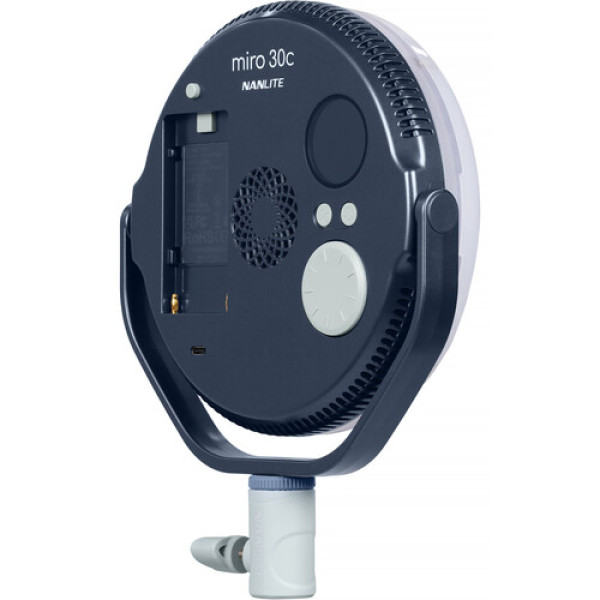 Nanlite miro 30c RGB Round LED панель (Midnight Blue)