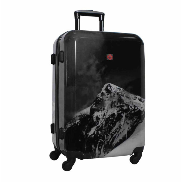 Чемодан Swissbrand Verbier (M) чорний (SWB_LHVER001M)