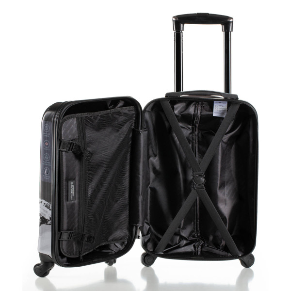 Чемодан Swissbrand Verbier (M) чорний (SWB_LHVER001M)