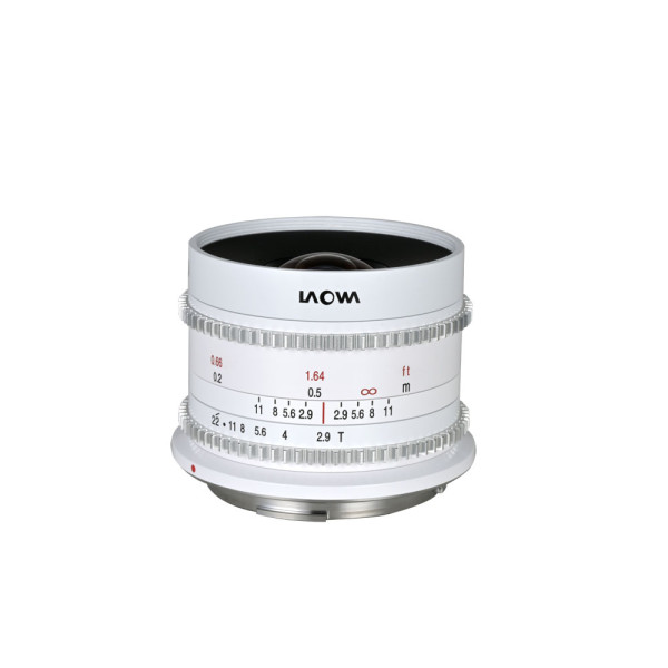 Об'єктив Laowa 9mm T2.9 Zero-D Cine (White)