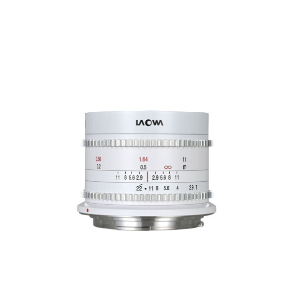 Об'єктив Laowa 9mm T2.9 Zero-D Cine (White)