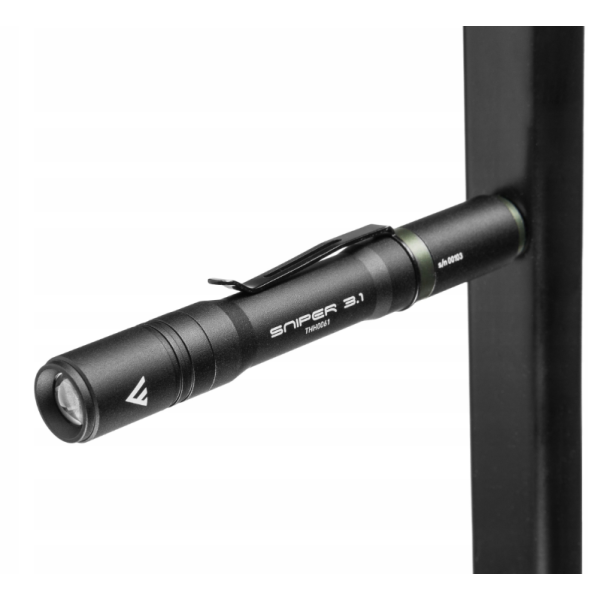 Ліхтар тактичний Mactronic Sniper 3.1 (130 лм) USB-перезаряджуваний магнітний (THH0061)