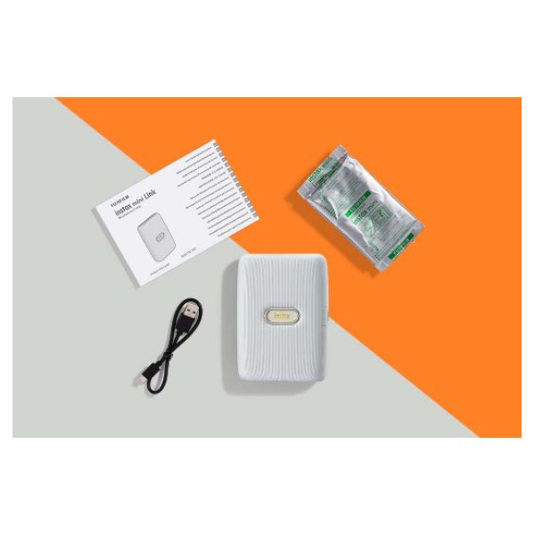 Фотопринтер Fujifilm Instax Mini Link Ash White (16640682)