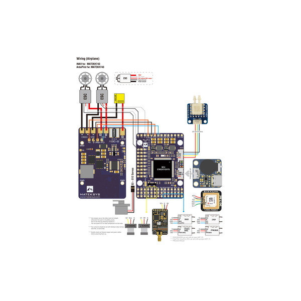 Політний контролер Matek H743 WING V3 (копія)