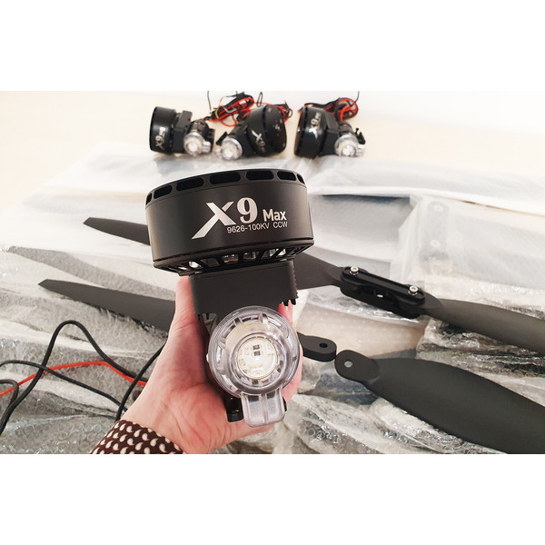 Комбо мотор Hobbywing Xrotor X9 MAX з регулятором та 41" пропелером (CCW)