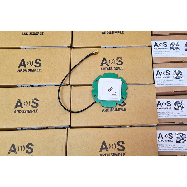 Антенна мультидиапазонная Ardusimple GNSS Multiband с кабелем