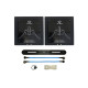 Антен 5.5GHz 2шт Maple патч 21dB SMA комплект