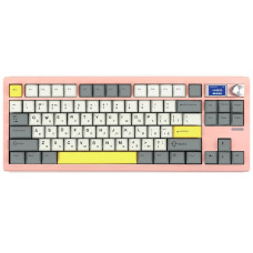 Механическая беспроводная клавиатура EPOMAKER Shadow-S Wisteria Linear Pink (SHS-P-WL)