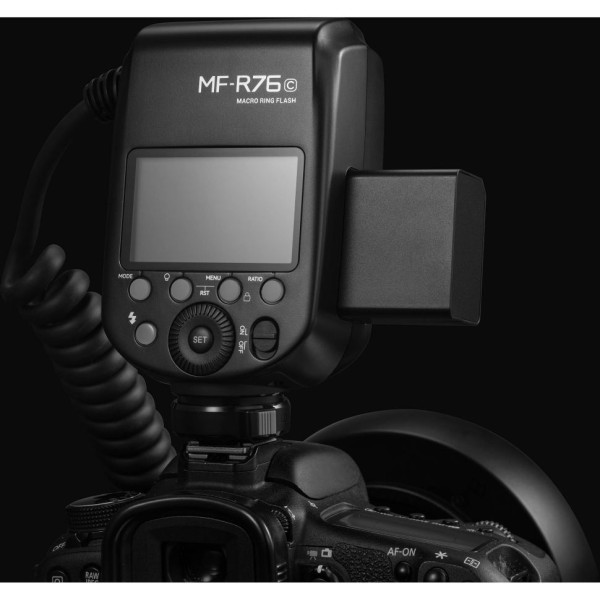 Кольцевая макровспышка Godox MF-R76C TTL для Canon