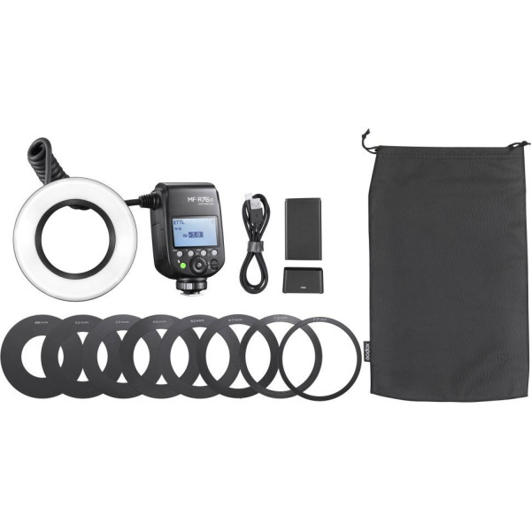 Кольцевая макровспышка Godox MF-R76C TTL для Canon