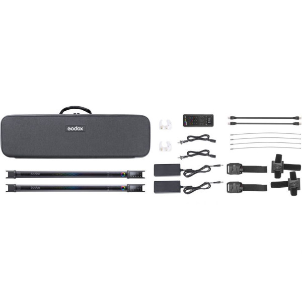 Набор 2 Осветителей Cветодиодных Godox TL60-K2 RGB DMX