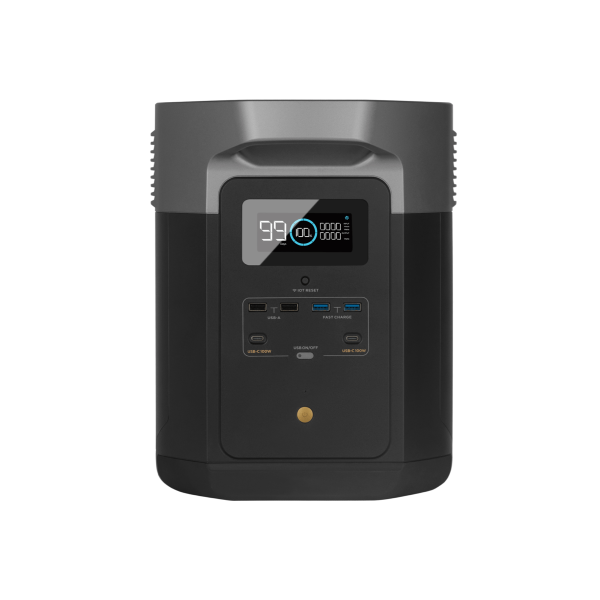Набір EcoFlow DELTA Max 2000 + один комплект сонячної панелі потужністю 400 Вт