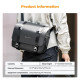 Cумка на плечо для фотоаппарата K&F Concept Camera Sling Bag 10л Urban Wander 10 Black (KF13.163)