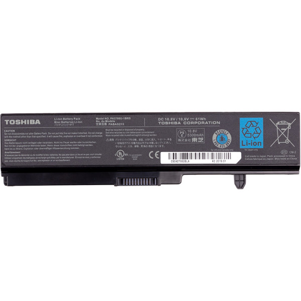 Аккумулятор для ноутбуков TOSHIBA Satellite T130 (PA3780U-1BRS, TA3780LH) 10.8V 5300mAh (original)