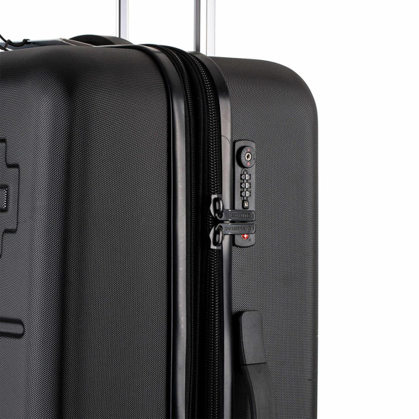 Чемодан Swissbrand Berlin (M) Black (SWB_LHBER001M)