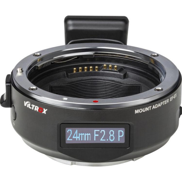 Перехідник Viltrox Mark V EF-E5 Canon EF Lens to Sony E-Mount Body Adapter with OLED Screen
