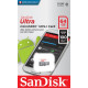 Карта пам'яті microSDXC (UHS-1) SanDisk Ultra 64 ГБ класу 10 A1 (100 МБ/с)