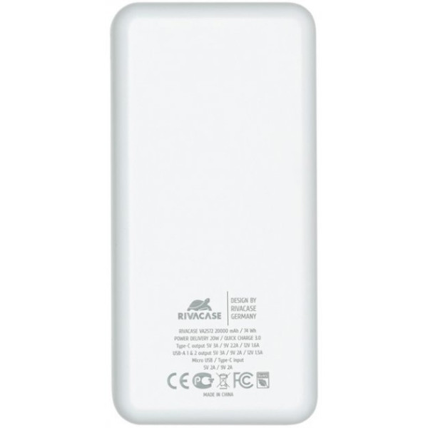 УМБ RIVACASE VA2572 20000mAh PD 20W