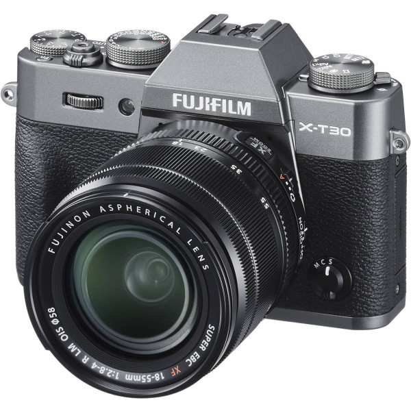 Фотоаппарат FUJIFILM X-T30 + XF 18-55mm F2.8-4R Charcoal Silver (16620125)