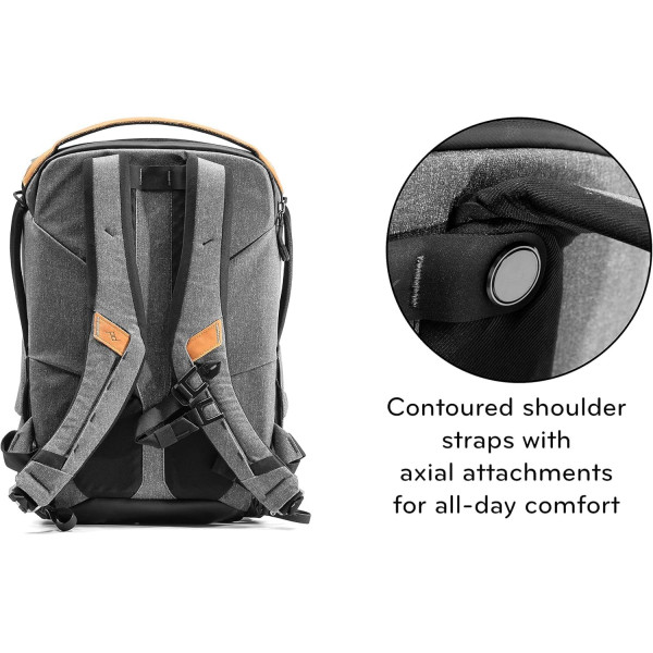 Рюкзак Peak Design Everyday Backpack 20L Ash (BEDB-20-AS-3) - PFAS Free Material
