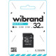 Карта памяти Wibrand 32GB microSD class 10 UHS-I (WICDHU1/32GB-A)